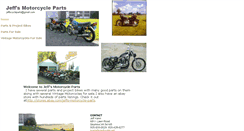 Desktop Screenshot of jeffsmotorcycleparts.com