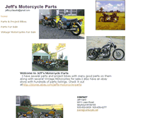 Tablet Screenshot of jeffsmotorcycleparts.com